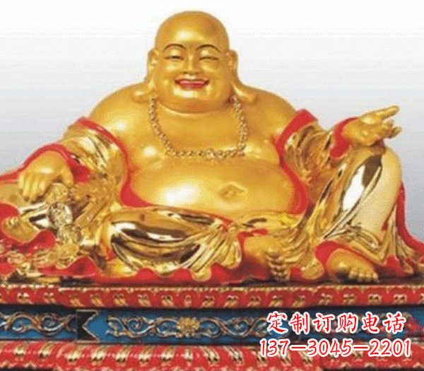 信阳弥勒佛铜雕的精美