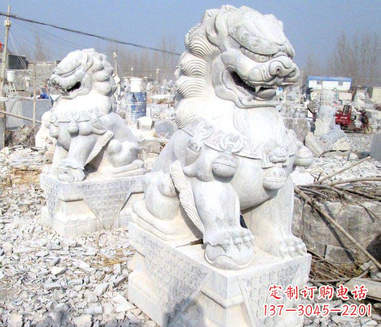 信阳狮子雕塑一种神圣而古老的艺术