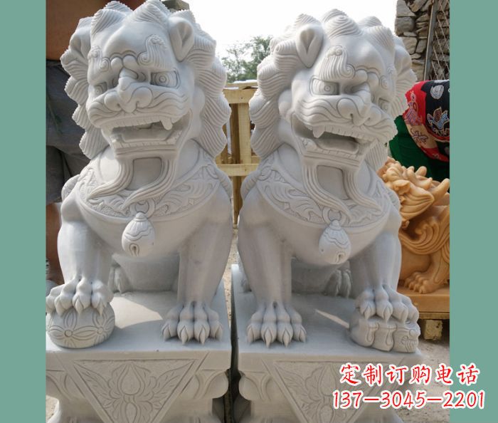 信阳狮子雕塑