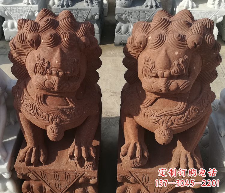 信阳狮子雕塑的魅力