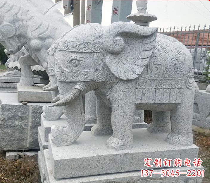 信阳藏传佛教大象雕塑