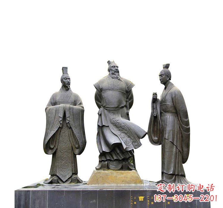 信阳曹丕雕塑——中国历史上的传奇
