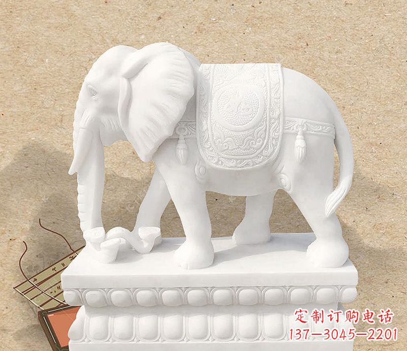 信阳雕刻大象,抒发自然之美