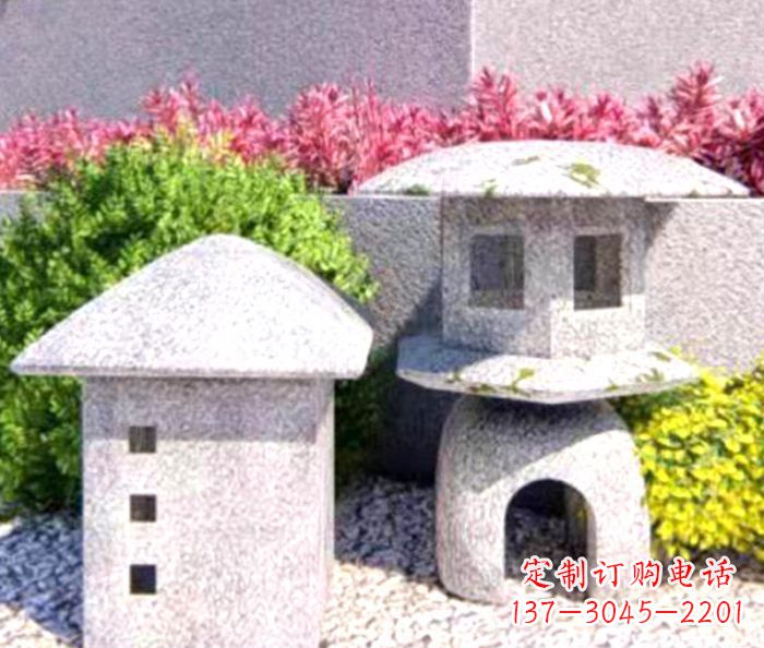 信阳草坪大理石石灯雕塑的传统文化