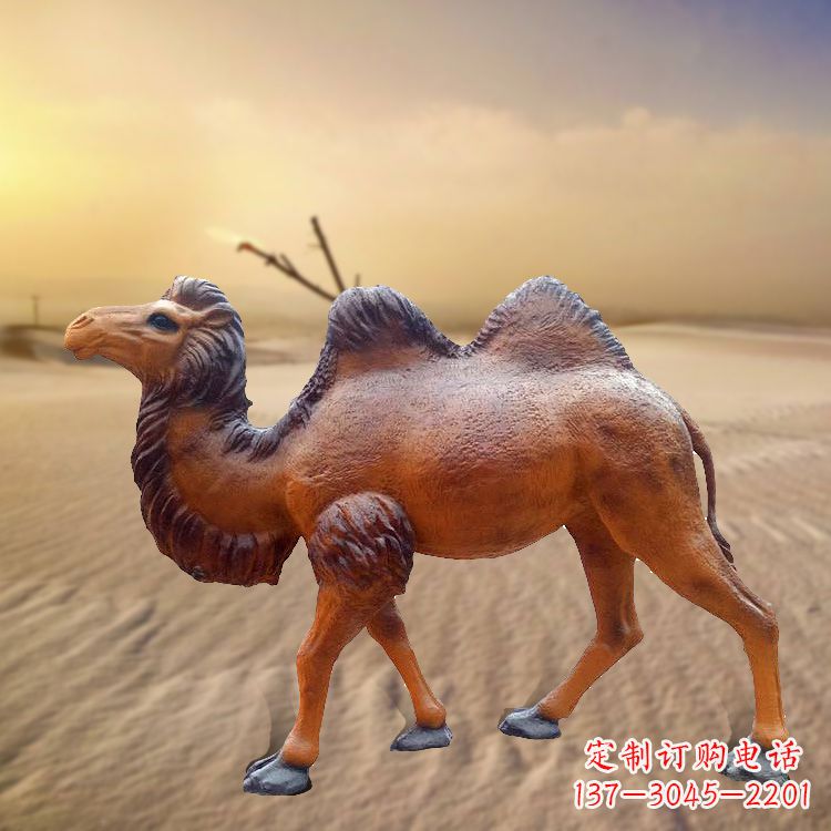 信阳仿古茶马古道骆驼雕塑的精美绝伦