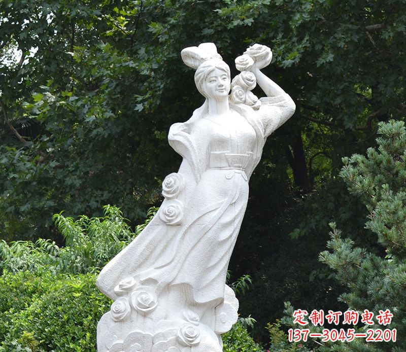 信阳嫦娥奔月石雕绝美之作