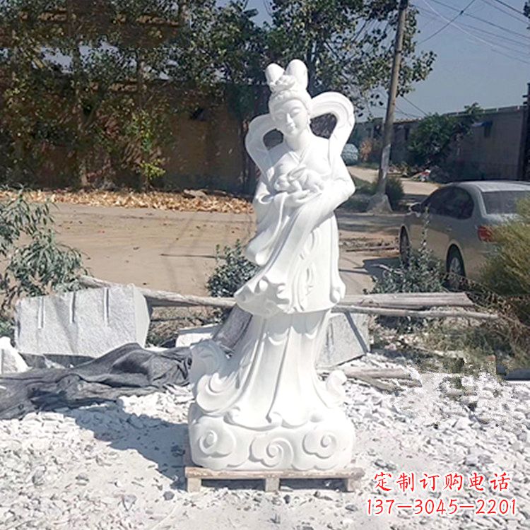 信阳嫦娥奔月汉白玉精美雕像
