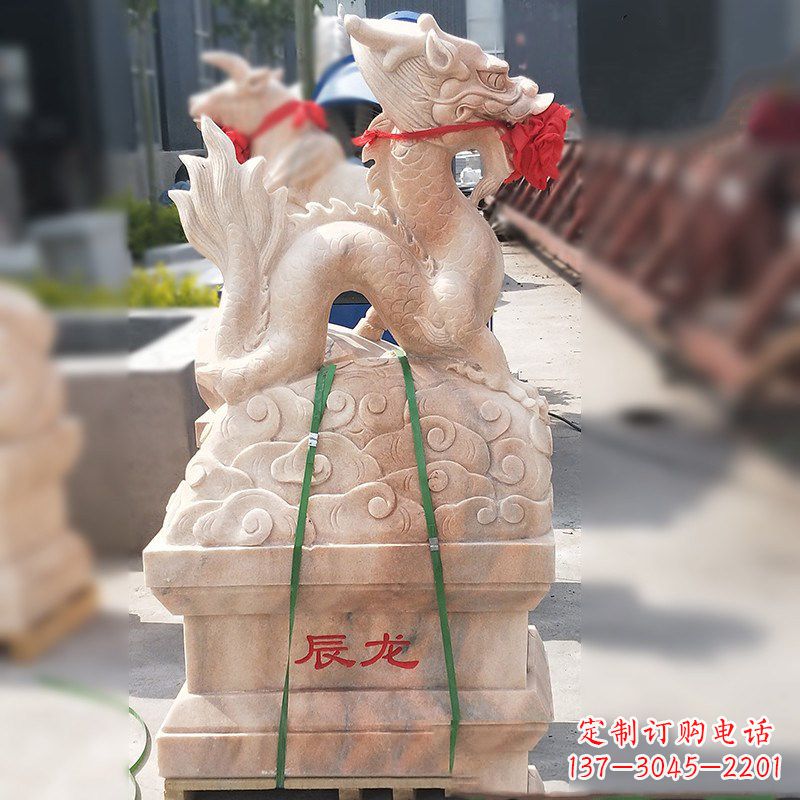 信阳龙雕塑融合古典与现代