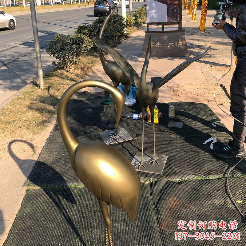 信阳成都鹤雕——传承中国古代文化
