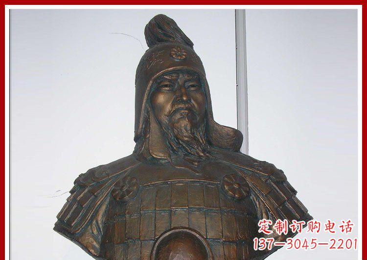 信阳成吉思汗雕塑——经典经久不衰
