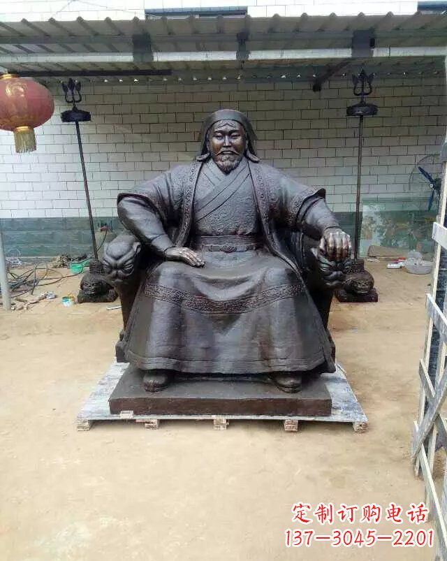 信阳成吉思汗永垂不朽的英雄