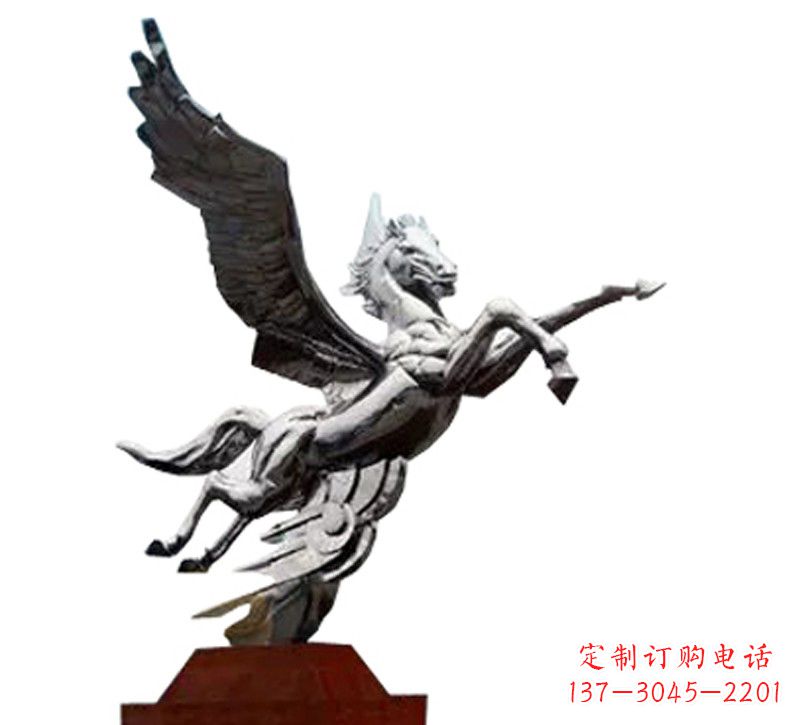 信阳马雕塑不锈钢雕塑的精美绝伦