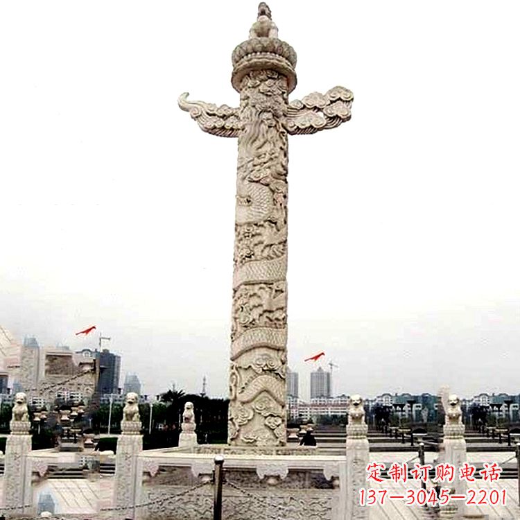 信阳雕刻“华表”,见证城市文化
