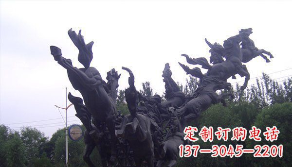 信阳马雕塑精美绝伦的艺术品