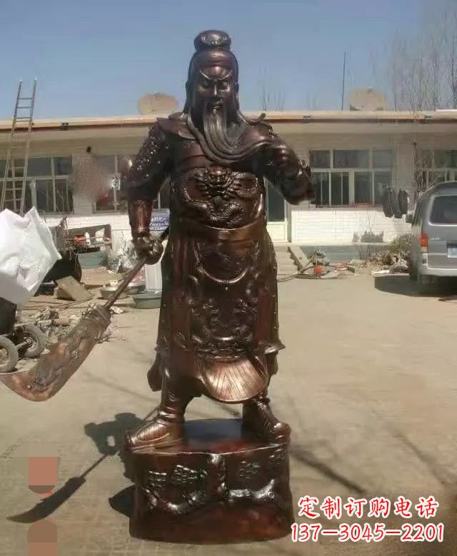 信阳关公雕塑