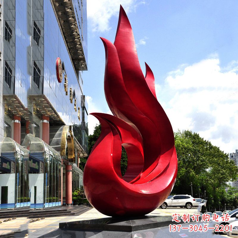 信阳抽象不锈钢凤凰雕塑雕塑艺术的精美绝伦