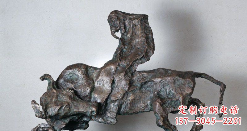 信阳精美的动物铜雕,赋予公园以灵性与生机
