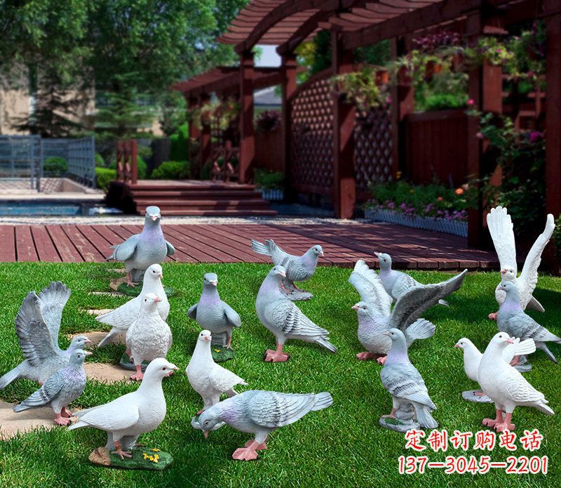 信阳抽象鸽子雕塑