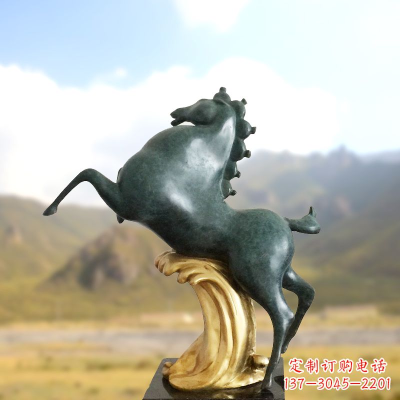 信阳马雕塑传承中国古代文化精髓