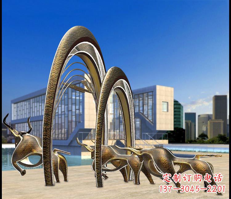 信阳拱门雕塑传承中国古代文化的精美艺术