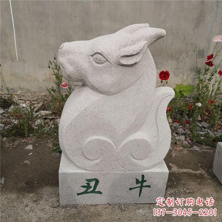 信阳精美汉白玉动物雕塑