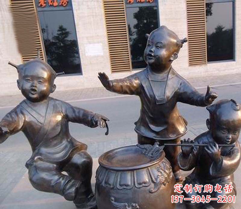 信阳儿童铜雕——传承精神家园的艺术瑰宝