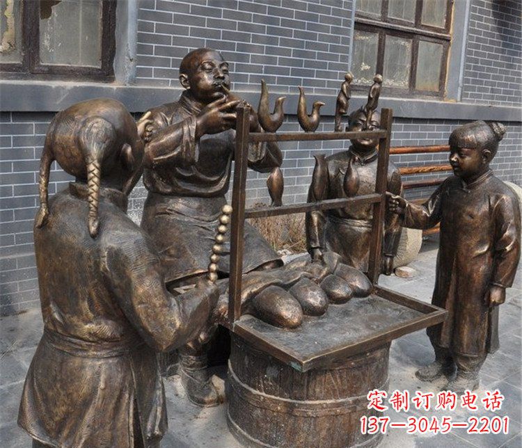 信阳糖人雕塑——街边温馨的小情调