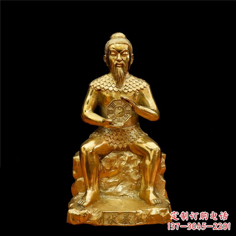 信阳伏羲大帝神像汇聚古老文明中的象征