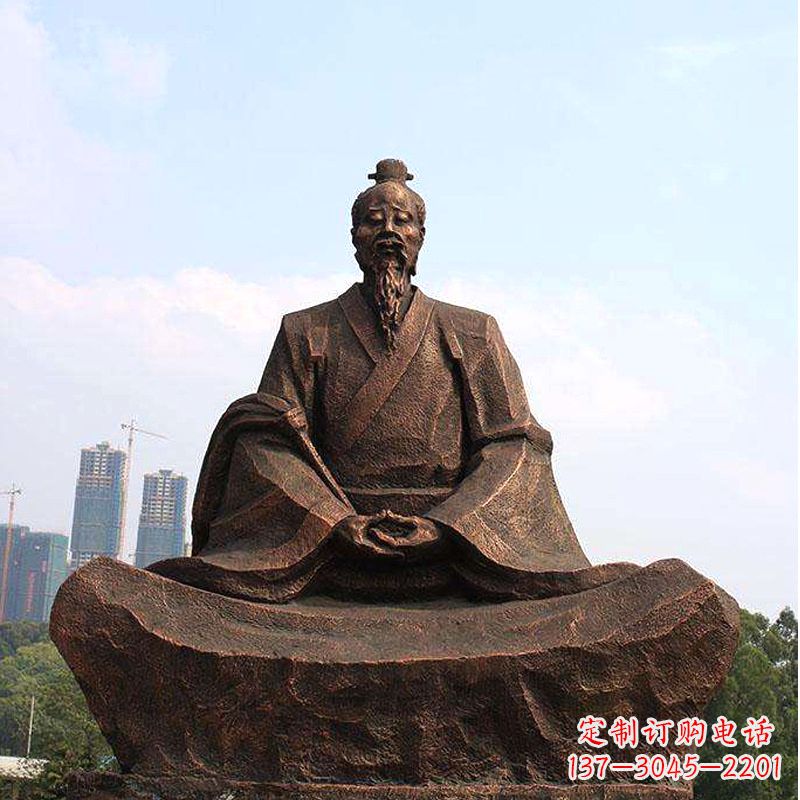 信阳葛洪雕塑传承历史、弘扬文化