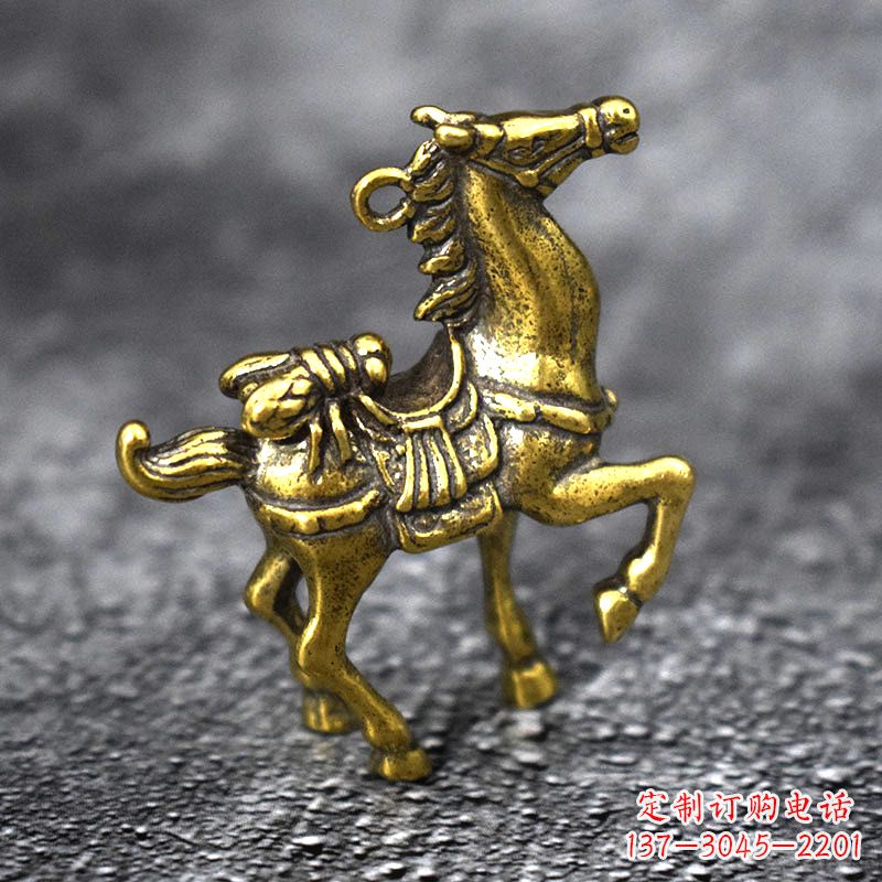 信阳铜铸马儿雕塑艺术精品