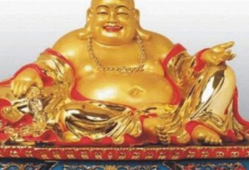 信阳弥勒佛铜雕的精美