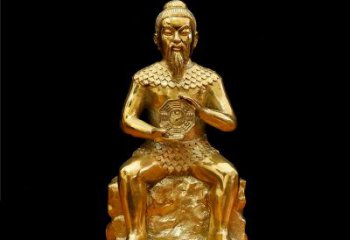 信阳伏羲大帝神像汇聚古老文明中的象征