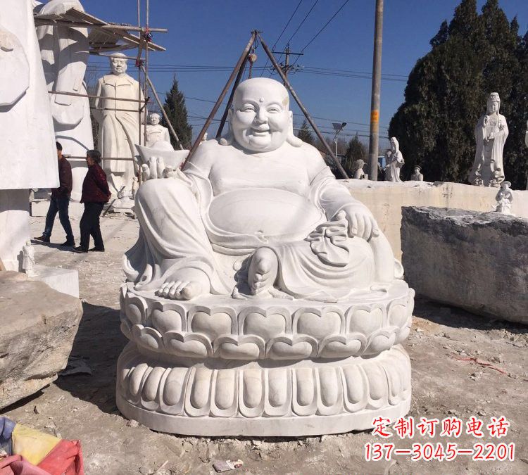 信阳大肚弥勒佛石雕