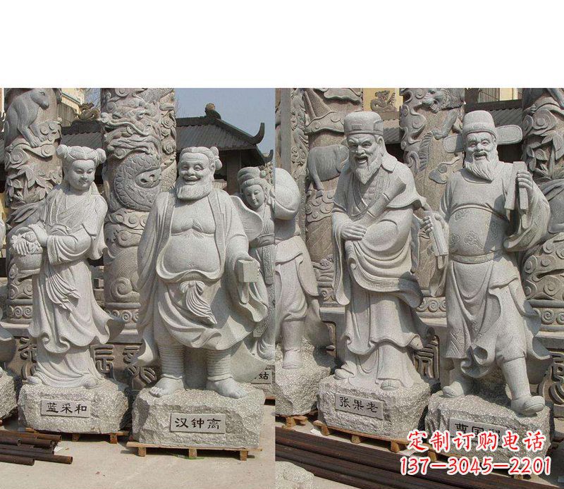 信阳大理石八仙雕塑神秘的艺术之美