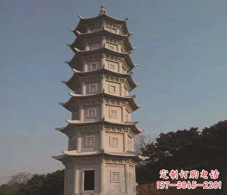 信阳宝塔雕塑大理石的艺术精品