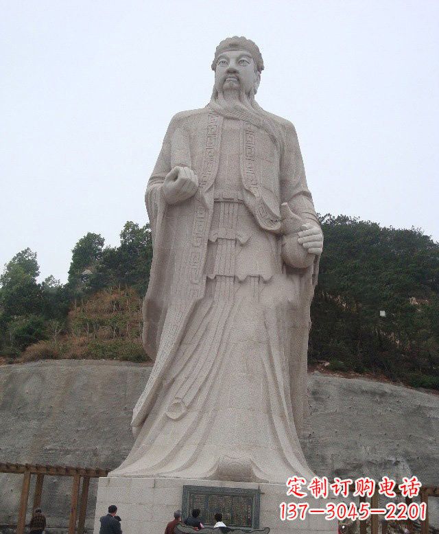 信阳大理石保生大帝神像雕刻之美
