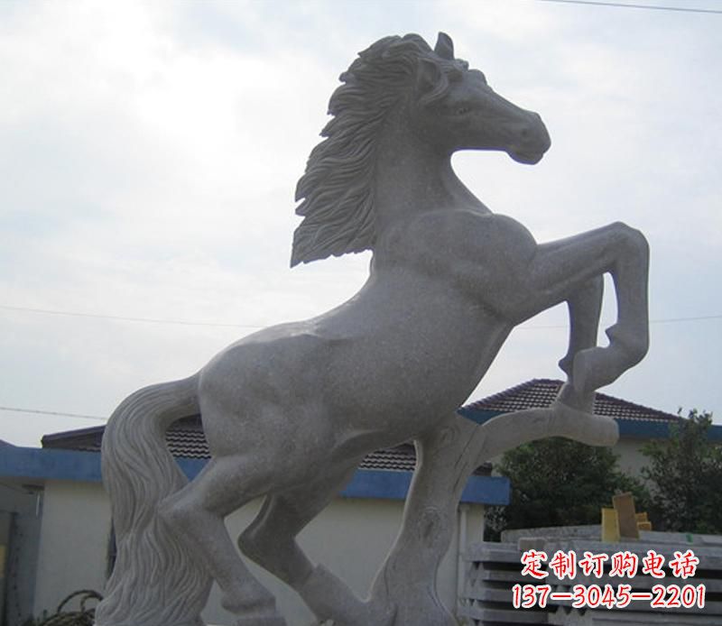 信阳大理石动物雕塑经典之作