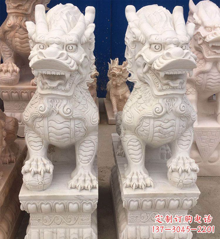 信阳大理石麒麟——古典精美的雕塑艺术
