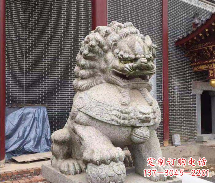 信阳巨型大理石狮子雕塑