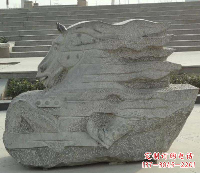 信阳大理石马雕百年传统的精美杰作