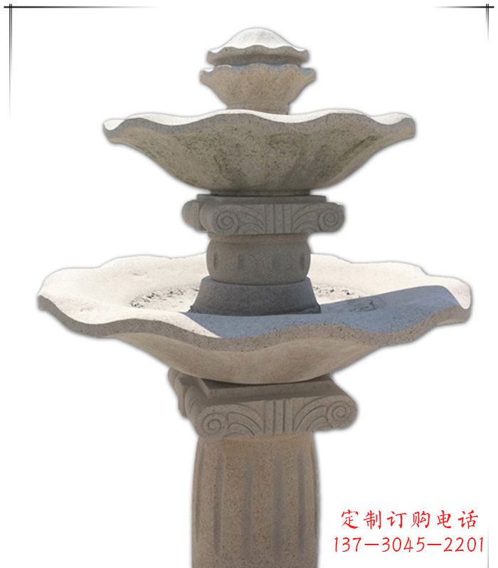 信阳大理石多层喷泉石雕精美绝伦的艺术形式
