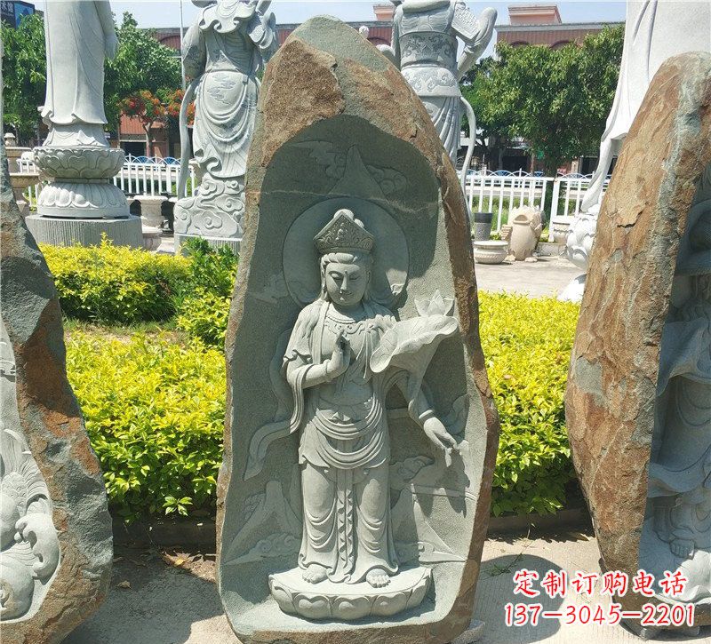 信阳大理石观音像,以灵性铭刻记忆