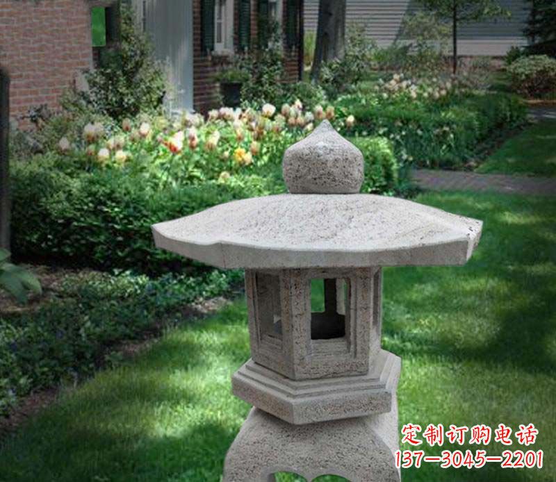 信阳大理石宫灯雕塑