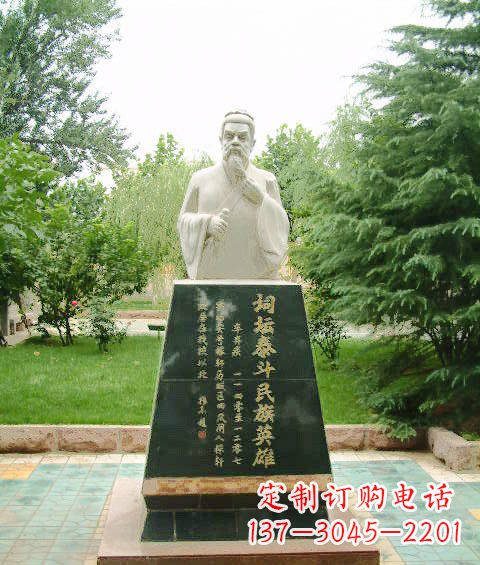 信阳古代名人雕塑,荟萃中国文化