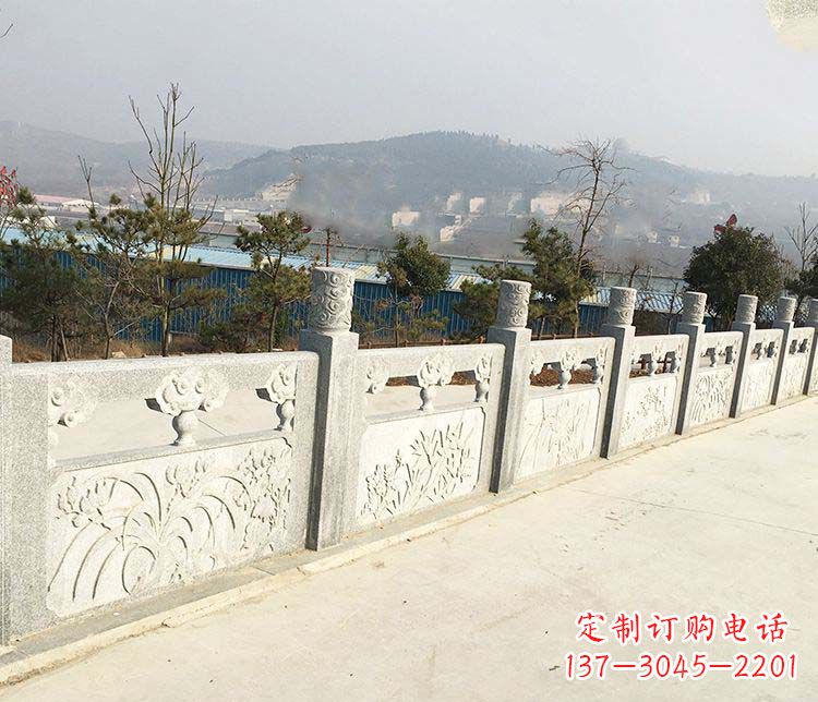 信阳大理石护城河栏板石雕