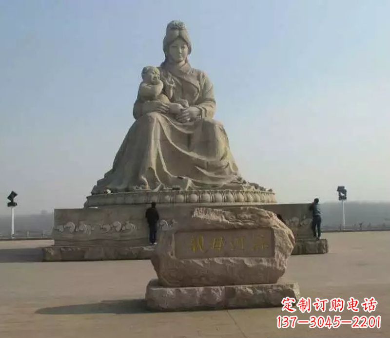 信阳大理石母亲精美雕塑