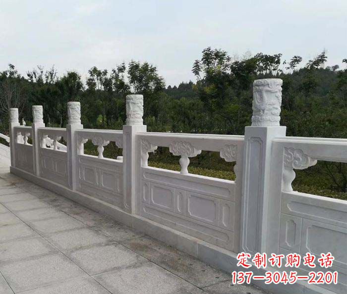 信阳精美绝伦大理石栏板雕塑