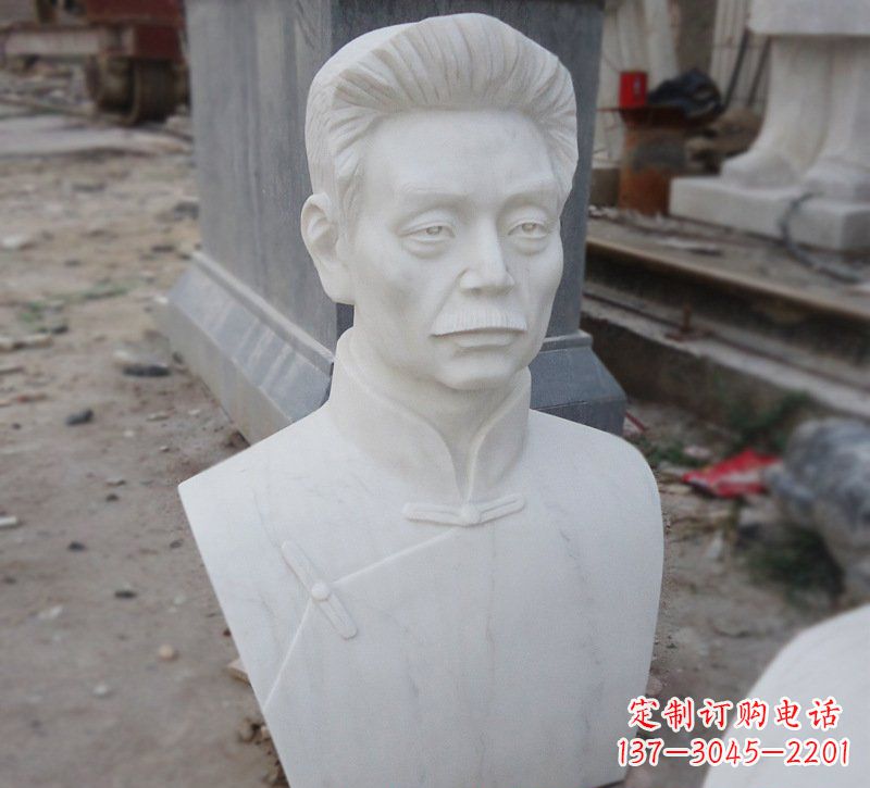 信阳传承文化魅力·鲁迅头像精美雕塑
