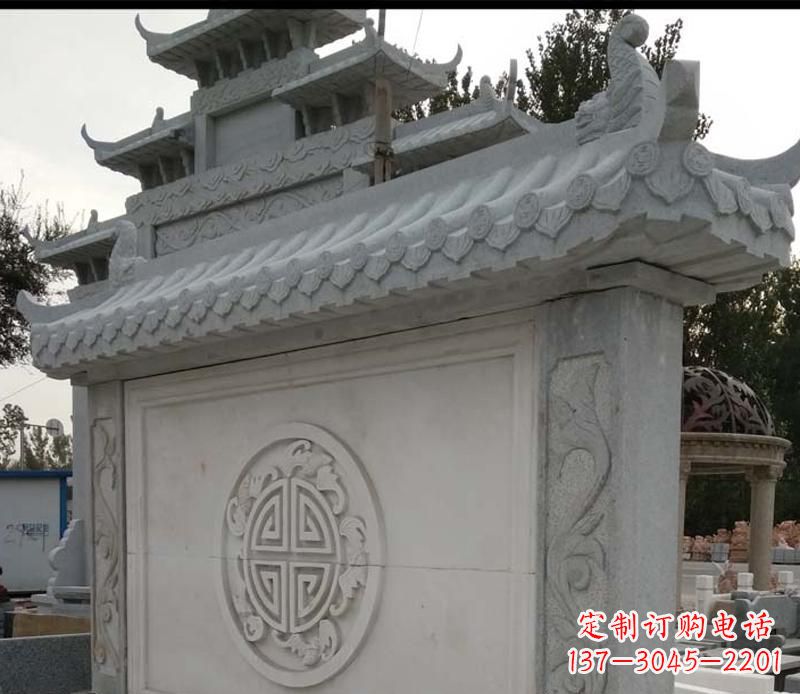 信阳精美大理石影壁雕塑