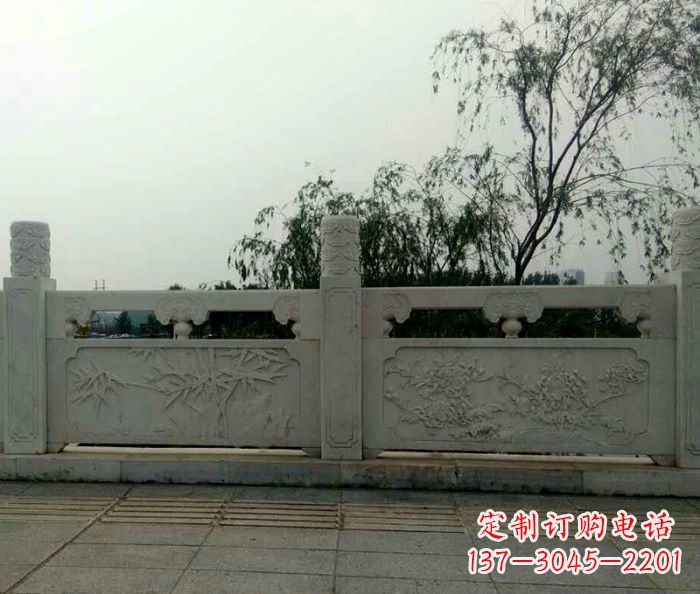 信阳精美大理石栏板石雕
